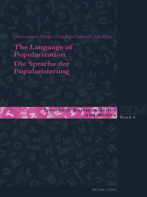 cover image of The Language of Popularization- Die Sprache der Popularisierung